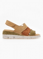 Πλατφόρμες suede ανατομικές με velcro On Foot