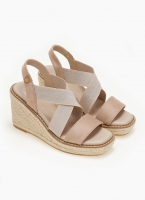 Πλατφόρμες suede με crossover λάστιχα Xti 142326