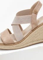 Πλατφόρμες suede με crossover λάστιχα Xti 142326