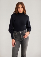 Πλεκτή μπλούζα με ψηλό γιακά Vero Moda 10290671