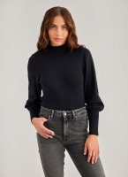 Πλεκτή μπλούζα με ψηλό γιακά Vero Moda 10290671