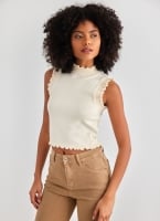 Πλεκτό αμάνικο τοπ Vero Moda 10297855