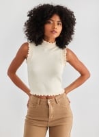Πλεκτό αμάνικο τοπ Vero Moda 10297855