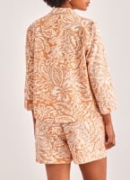 Πουκάμισο λινό εμπριμέ VERO MODA 10308892