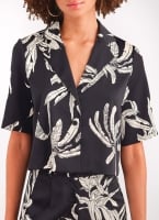 Πουκάμισο σατέν crop AWARE by VERO MODA 10307628