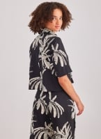 Πουκάμισο σατέν crop AWARE by VERO MODA 10307628