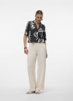 Πουκάμισο σατέν crop AWARE by VERO MODA 10307628