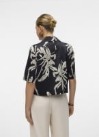 Πουκάμισο σατέν crop AWARE by VERO MODA 10307628