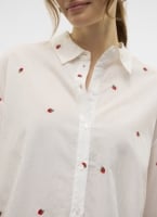 Πουκάμισο σε άνετη γραμμή με φράουλες Vero Moda 10324629