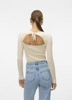 Πουλόβερ εφαρμοστό με ανοιχτή πλάτη VERO MODA 10310575
