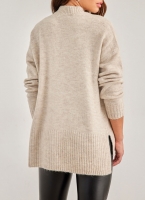 Πλεκτό πουλόβερ ασύμμετρο Vero Moda 10269229