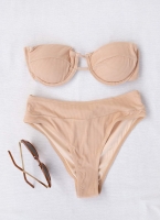 Ριπ ψηλόμεσο bikini με μπανέλα
