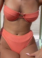 Ριπ ψηλόμεσο bikini με μπανέλα