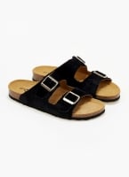 Σανδάλια ανατομικά από συνθετικό ponyskin Plakton 180010