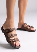 Σανδάλια από γνήσιο δέρμα nubuck Tfp