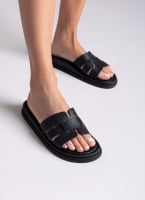 Σανδάλια από γνήσιο δέρμα pattern Estil