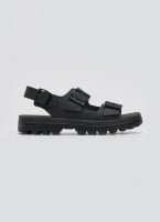 Σανδάλια δερμάτινα flatforms με τοκάδες MILLIE FANTASY SANDALS