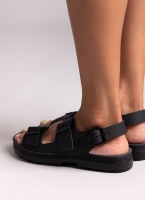 Σανδάλια δερμάτινα flatforms με τοκάδες MILLIE FANTASY SANDALS