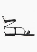 Σανδάλια δερμάτινα με κορδόνια Iris Sandals