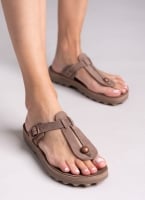 Σανδάλια δερμάτινα με άνοιγμα MIRABELLA FANTASY SANDALS