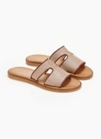 Σανδάλια δερμάτινα με ανοίγματα Iris Sandals