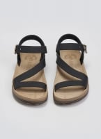 Σανδάλια δερμάτινα με δέσιμο EMMA FANTASY SANDALS