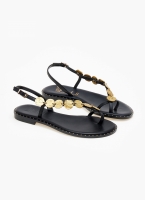 Σανδάλια δερμάτινα με διακοσμητικό Iris Sandals