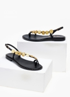 Σανδάλια δερμάτινα με διακοσμητικό Iris Sandals