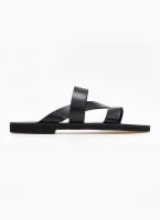 Σανδάλια δερμάτινα με ιδιαίτερες φάσες Iris Sandals