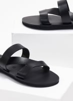 Σανδάλια δερμάτινα με ιδιαίτερες φάσες Iris Sandals