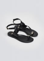 Σανδάλια δερμάτινα με μέταλλο Iris Sandals