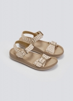 Σανδάλια δερμάτινα με pattern PANAGIOTA FANTASY SANDALS