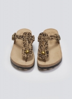 Σανδάλια δερμάτινα με print MIRABELLA FANTASY SANDALS