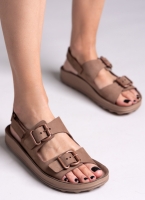 Σανδάλια δερμάτινα με τοκάδες FABIOLA FANTASY SANDALS