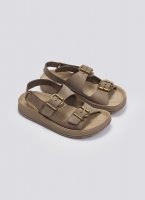 Σανδάλια δερμάτινα με τοκάδες FABIOLA FANTASY SANDALS