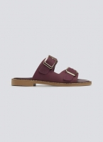 Σανδάλια δερμάτινα nubuck με τοκάδες TFP
