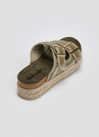 Σανδάλια flatforms από σχοινί Refresh172760