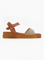 Σανδάλια flatforms δερμάτινα Estil