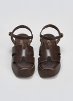 Σανδάλια flatforms δερμάτινα Estil