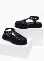 Σανδάλια flatforms δερμάτινα fisherman Iris Sandals
