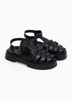 Σανδάλια flatforms δερμάτινα fisherman Iris Sandals