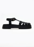 Σανδάλια flatforms δερμάτινα fisherman Iris Sandals
