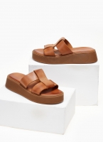 Σανδάλια flatforms δερμάτινα Iris Sandals