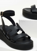 Σανδάλια flatforms δερμάτινα Iris Sandals