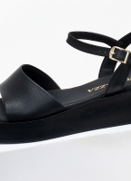 Σανδάλια flatforms δερμάτινα Ragazza 01160