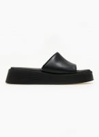 Σανδάλια flatforms δερμάτινα Ragazza 01235
