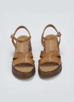 Σανδάλια flatforms δερμάτινα TFP