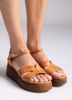 Σανδάλια flatforms δερμάτινα TFP