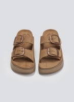 Σανδάλια flatforms δερμάτινα ZEFI FANTASY SANDALS