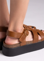 Σανδάλια flatforms gladiator ATENEO